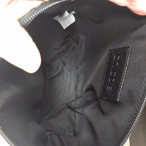 CHICO'S "JACKIE" CANVAS TRAVEL COSMETIC CASE - Picture 4 of 6